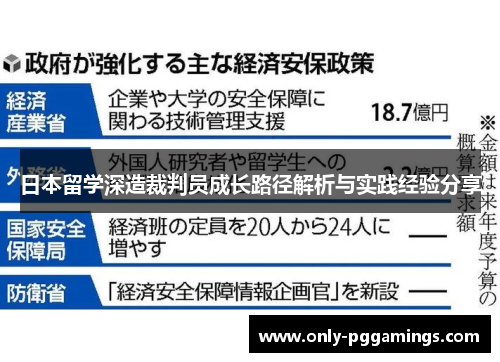日本留学深造裁判员成长路径解析与实践经验分享